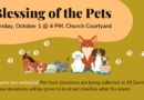 Blessing of the pets, 10/1, 4 PM