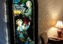 Stained glass window restored