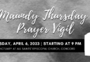 Maundy Thursday Prayer Vigil Signup