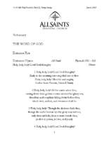 6 04 2023 Trinity Sunday