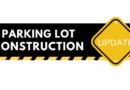 Parking Lot Construction Update